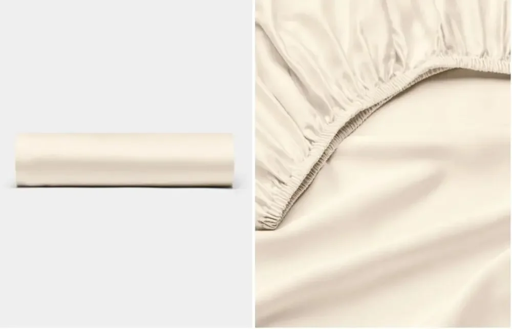Cozy Earth - King Fitted Sheet - Bamboo - Crème